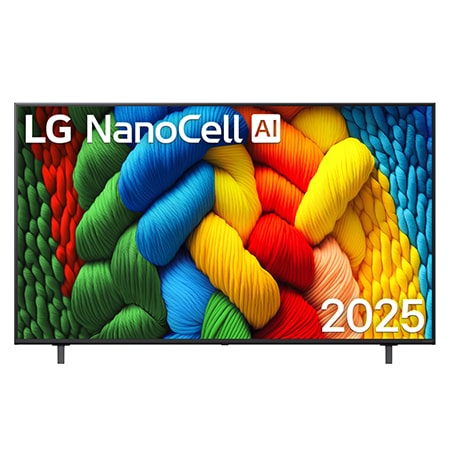 65 Inch LG NanoCell AI NANO80 4K Smart TV 2025 - 65NANO80AUA | LG