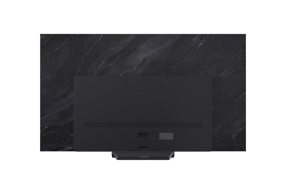 Rear view of LG OLED evo AI C5 4K Smart TV.