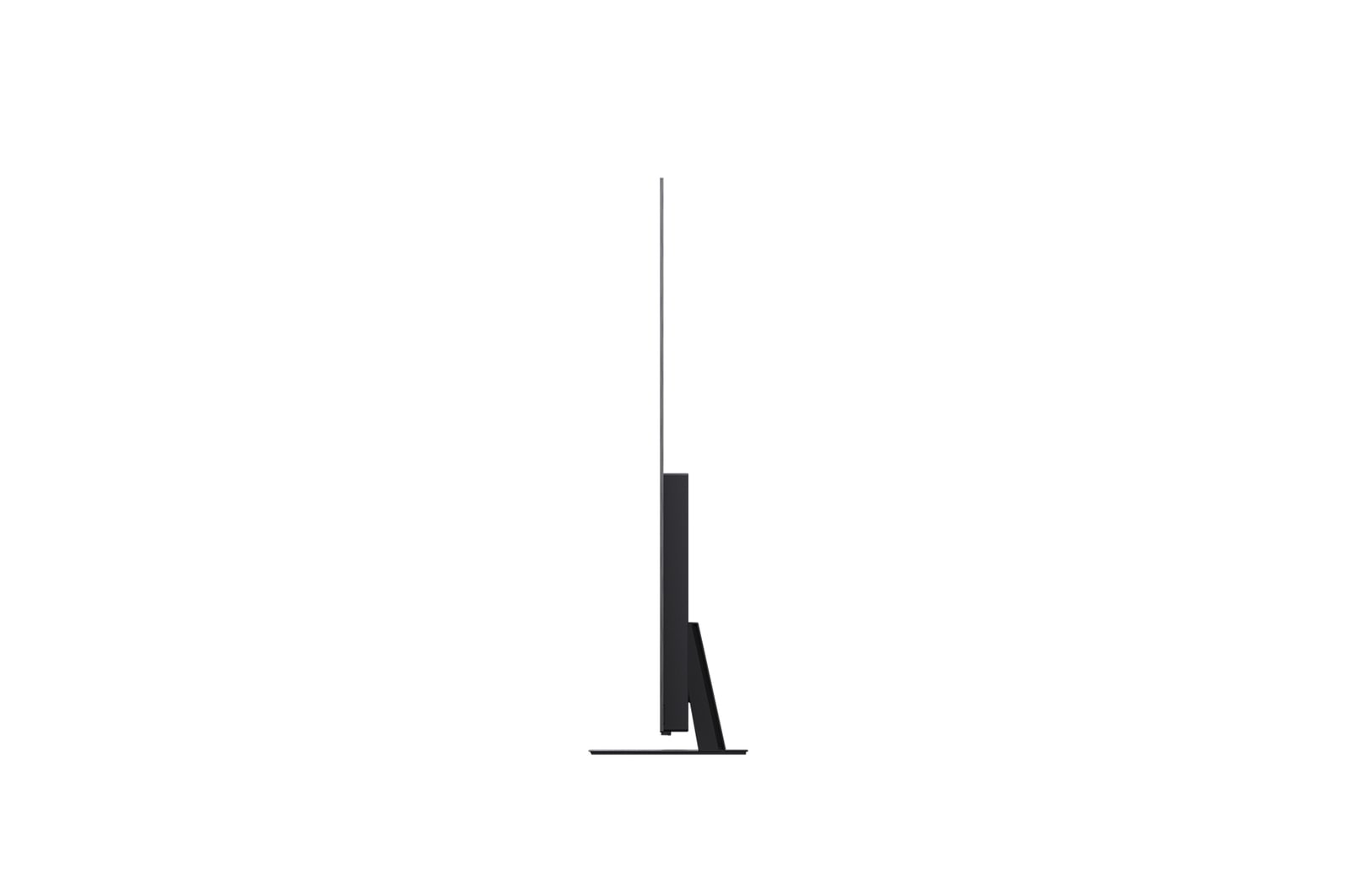 Side view of LG OLED evo AI C5 4K Smart TV.
