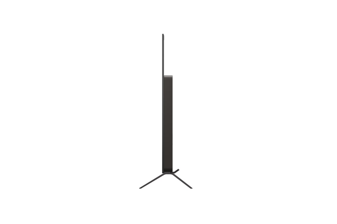 Side view of LG OLED AI B5 4K Smart TV.