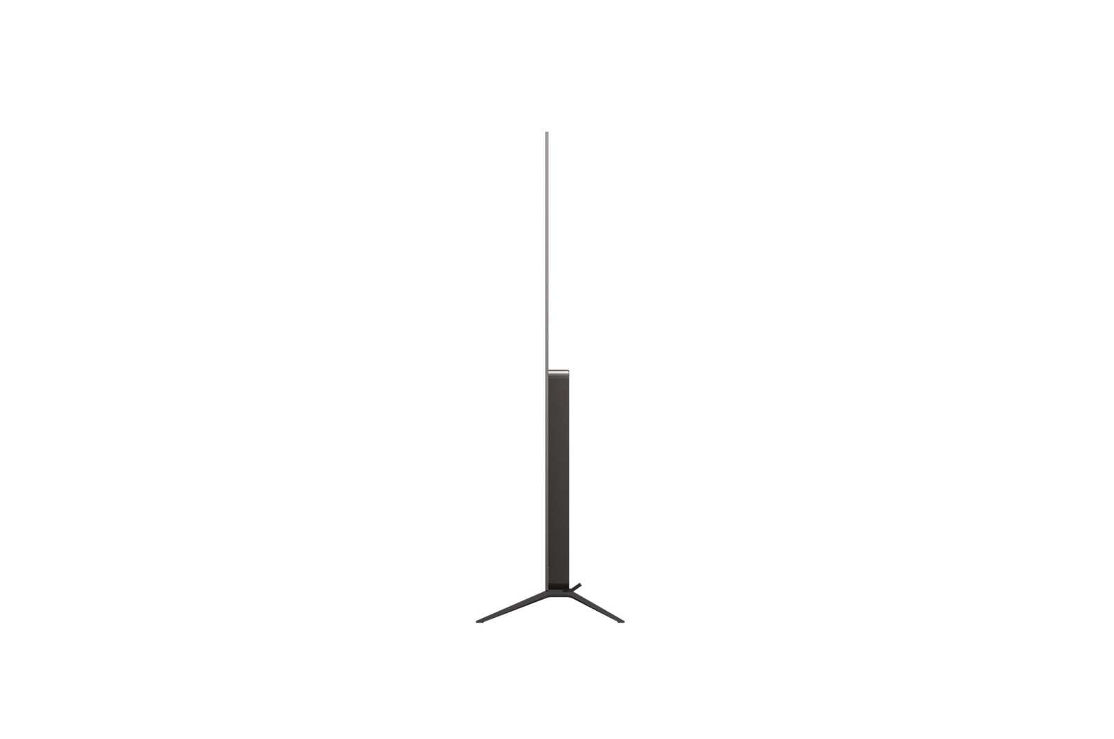 Side view of LG OLED AI B5 4K Smart TV.