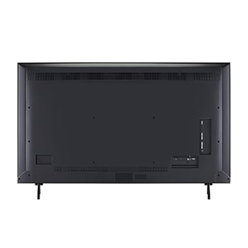 Rear view of LG QNED evo qned91 TV.
