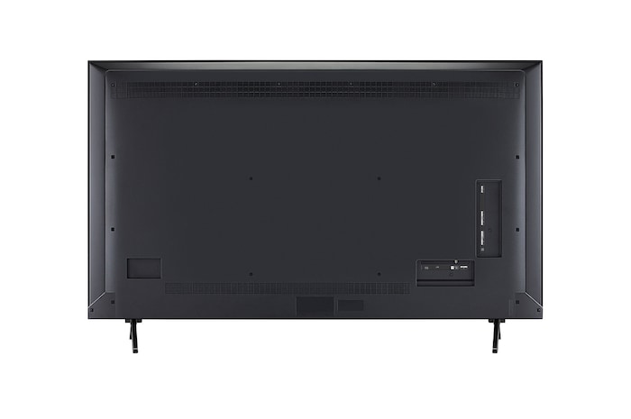 Rear view of LG QNED evo QNED92 TV.