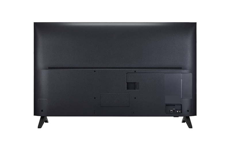 Rear view of LG QNED70 TV