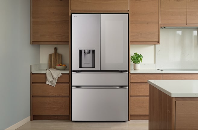 Refrigerator product shot