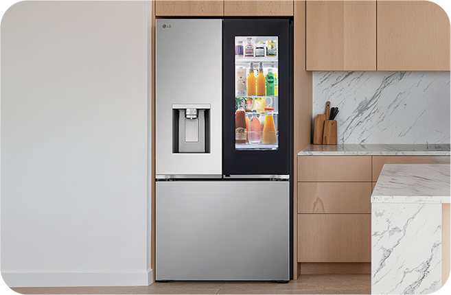 Refrigerator product shot	