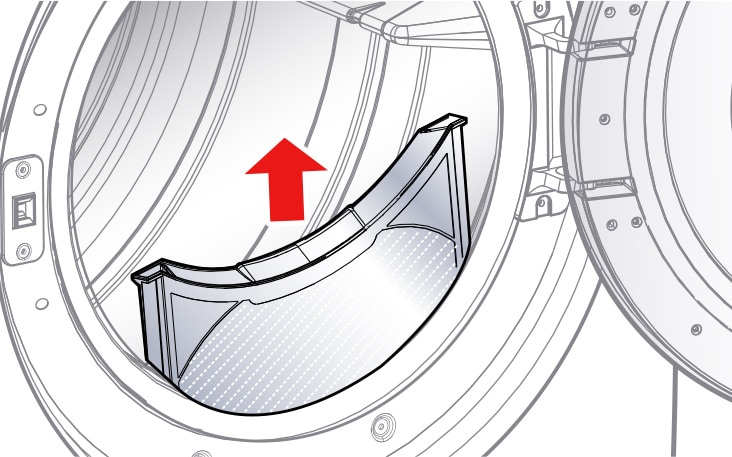 Remove the Lint Filter from the dryer