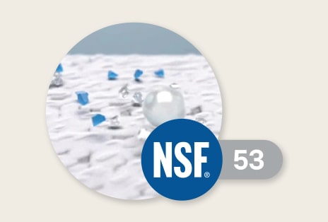 This is information related to the NSF certification of the LT1000P