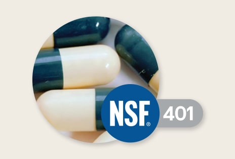 This is information related to the NSF certification of the LT1000P