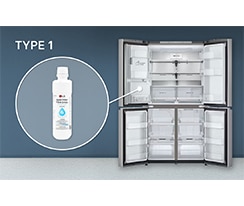 Depending on the refrigerator model used, there may be different types of filter locations.