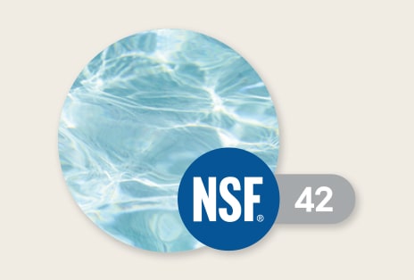 This is information related to the NSF certification of the LT1000P