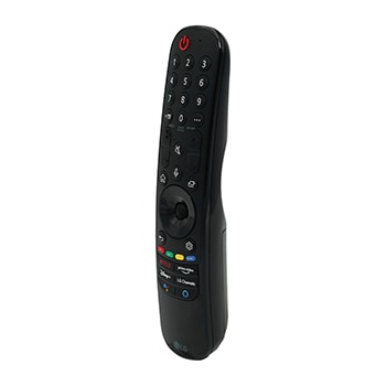 Front view of LG TV Magic Remote MR21GA for 2021 LG Smart TV Models AKB76036202
