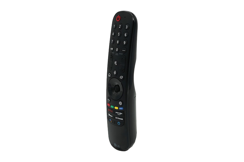 Front view of LG TV Magic Remote MR21GA for 2021 LG Smart TV Models AKB76036202