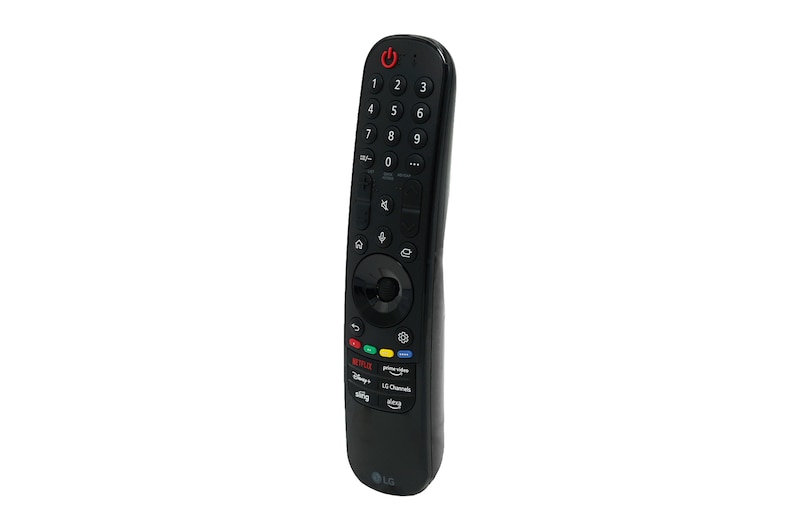 Front view of LG TV Magic Remote MR24GA for 2024 LG Smart TV Models AKB76045002