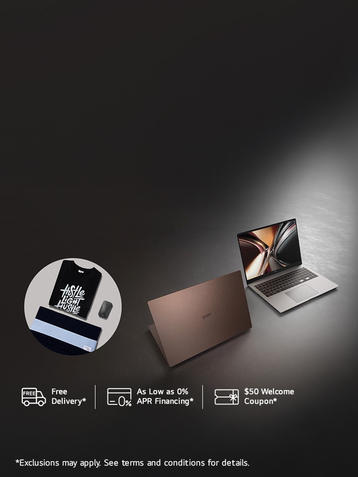 New LG gram Pro Lightweight Laptop but powerful for Professionals With Free Welcome Kit (Mouse, T-Shirt and Sleeve)