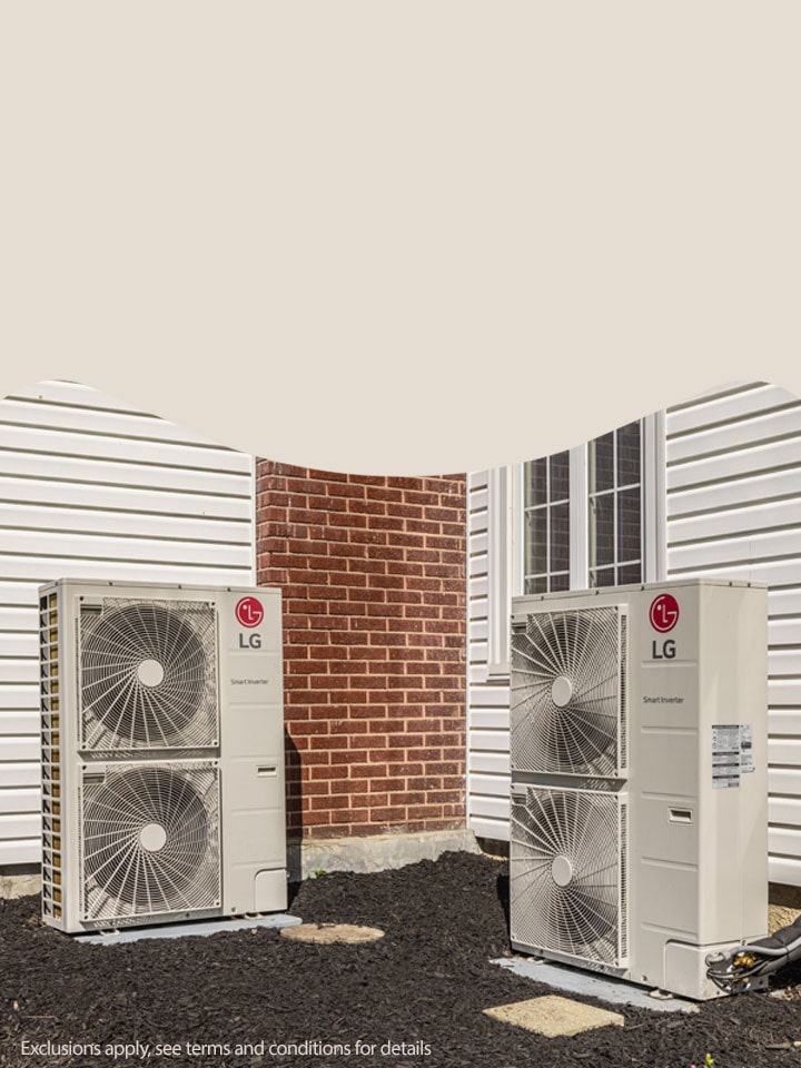 $700 pre-paid card when you buy an LG Multi-Zone HVAC System