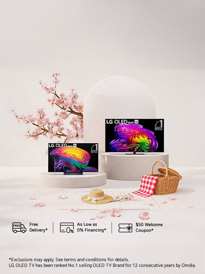 Member‑exclusive offer. Bloom into savings: Enjoy 5% off OLED TVs!