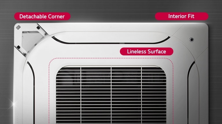 Image showing a panel of 4 way cassette