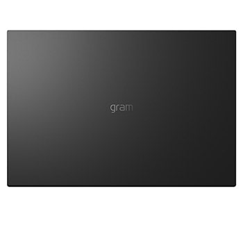 Top-down view and cover closed