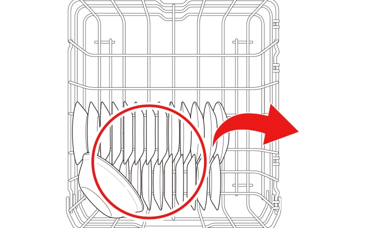 Remove all dishes from the Lower Rack