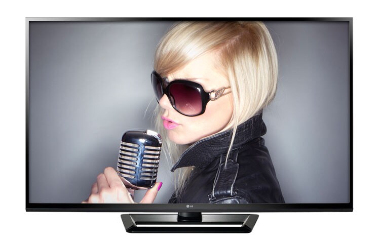 Front view of 50&#34; class (49.9&#34; measured diagonally) Plasma Widescreen Commercial HDTV 50PA450C