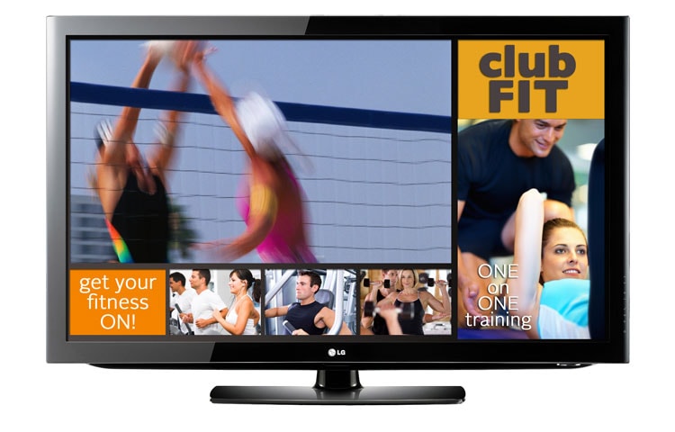 LG 37" class (37.0" measured diagonally) LG EzSign TV, 37LD452B
