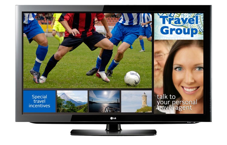 LG 37" class (37.0" measured diagonally) LG EzSign TV, 37LD452B