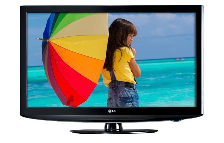 Front view of LCD TV with HD-PPV 37LD340H