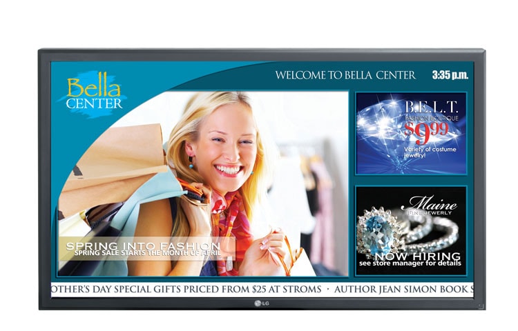 LG 42" class (42.0" measured diagonally) LCD Widescreen Full HD Capable Monitor, 42VS10MS-B