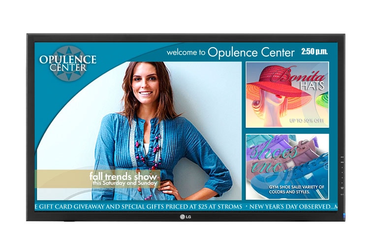 LG 47" class (46.9" measured diagonally) LED Widescreen Full HD Capable Monitor, 47WS10-BAA