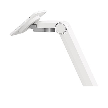 Close-up of VESA mount connection