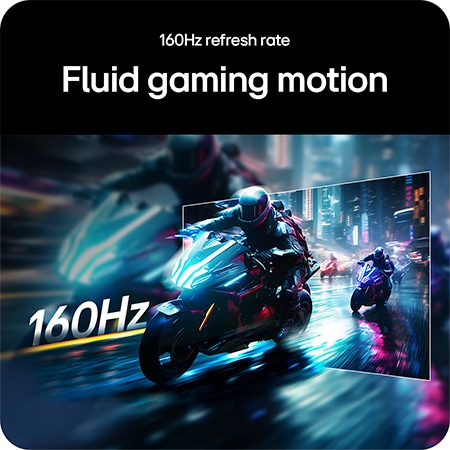 LG UltraGear Monitor 34G600A demonstrating fluid in-game motion and smooth play with a 160Hz refresh rate.