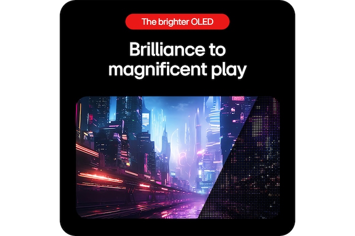 LG UltraGear Gaming Monitor 32GS95UE-B, delivering brilliance to magnificent play through high brightness and detailed contrast in every scene.