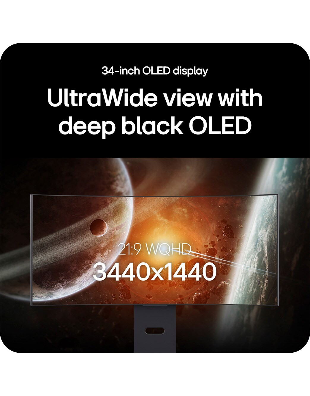 LG UltraGear™ 34-inch OLED 240Hz WQHD Curved Gaming Monitor | 0.03ms ...