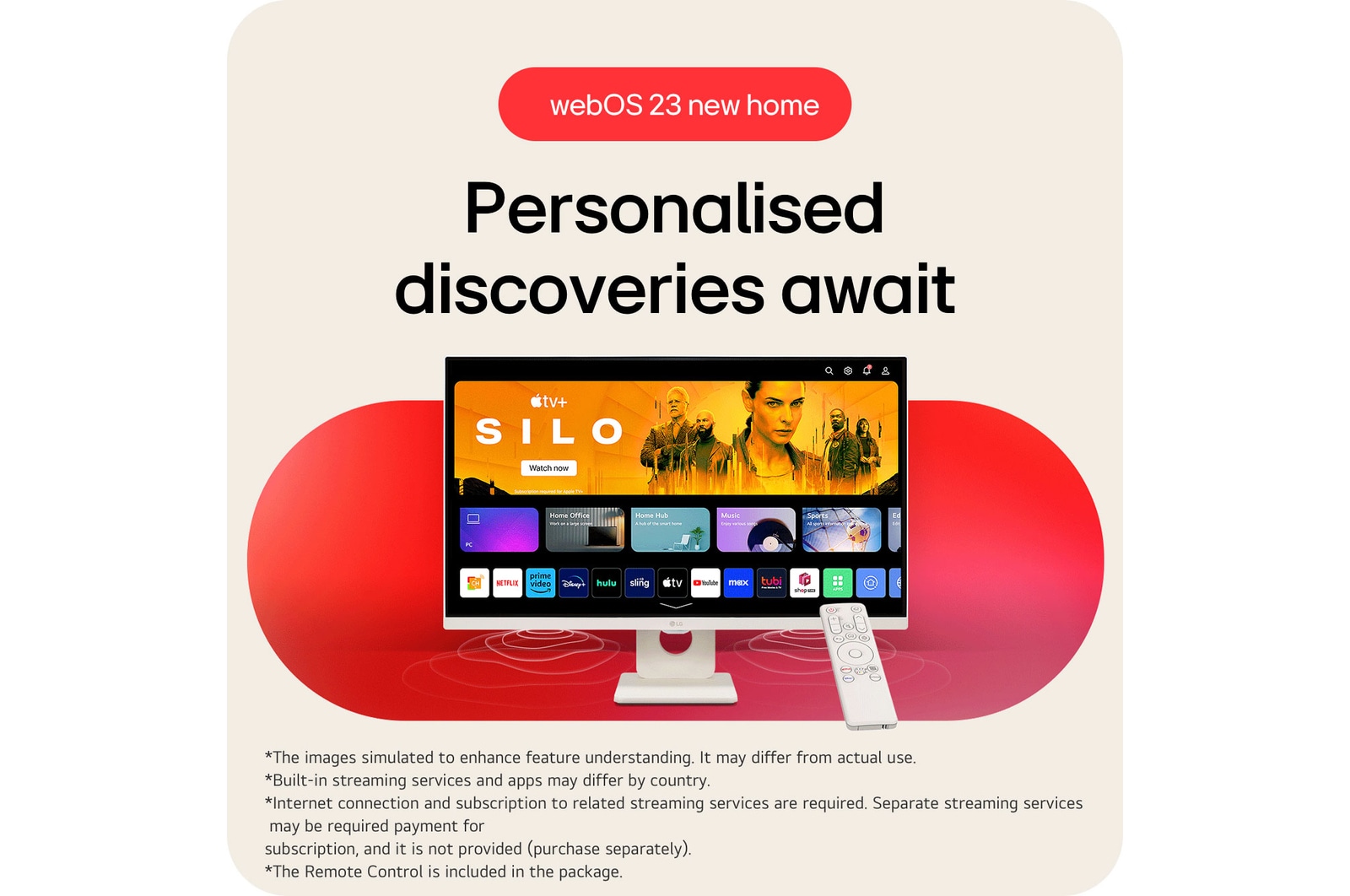 The LG Monitor 27U511SA in a white finish, featuring a 27-inch 4K UHD IPS Display and DCI-P3 90% colour gamut, offers a great display for both work and play.