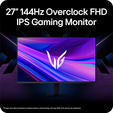 The LG UltraGear™ Monitor 27G411A is a 27-inch 144Hz Overclock FHD IPS Gaming Monitor, ensuring fast and fluid gaming performance.