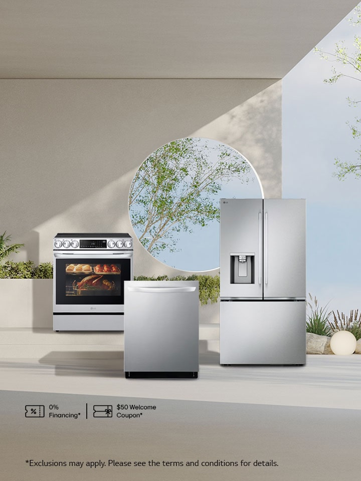 Buy More Save More on select LG Kitchen Appliances