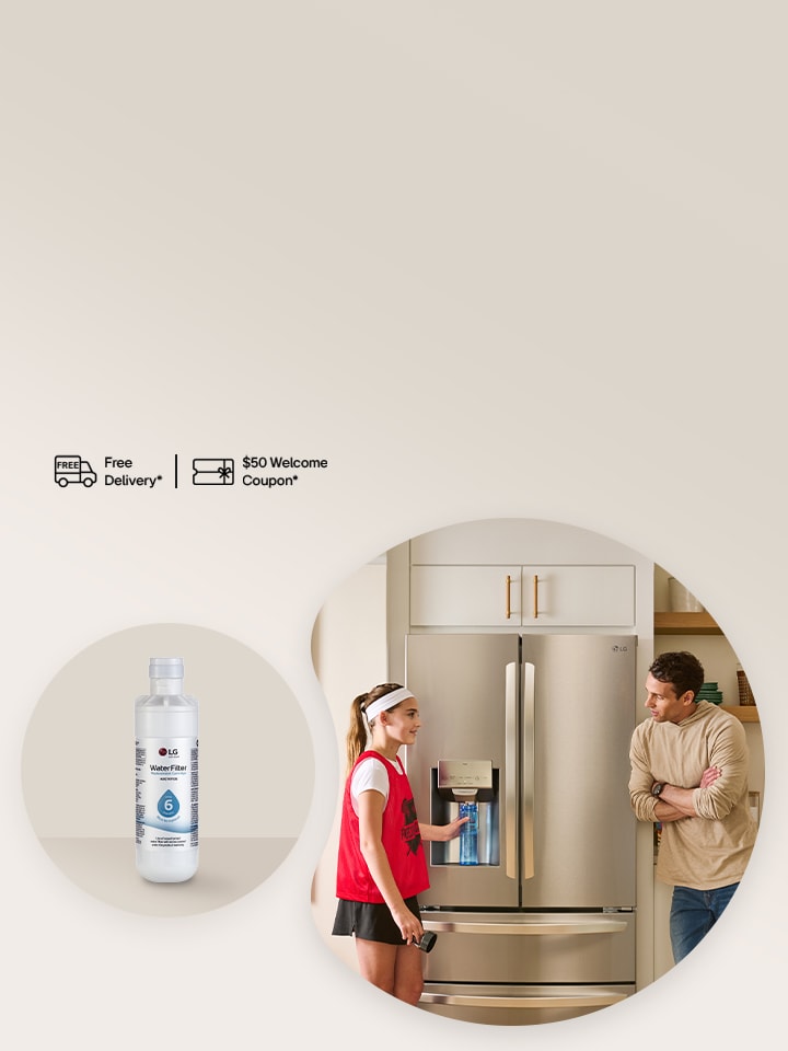 Save 20% on select air and water filters