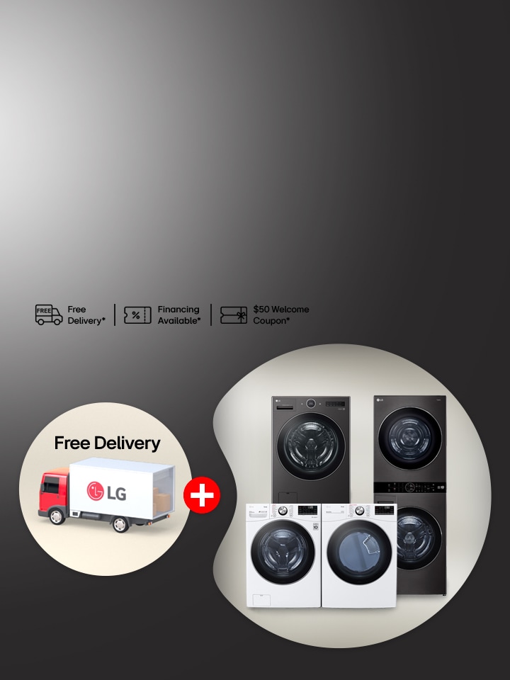Buy More Save More on LG Washers and Dryers