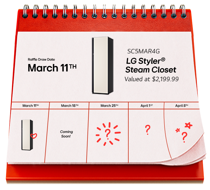 Weekly Raffle Prizes Week 1 / Week 2 / Week 3 / Week 4 / Week 5 Valued at $2,199.99 Coming Soon!