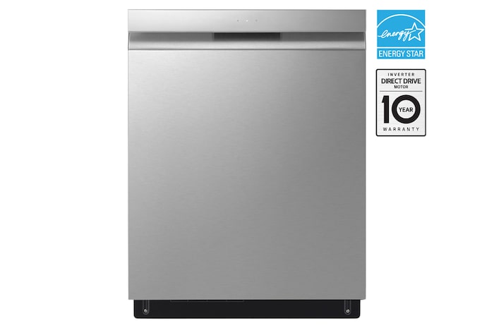 Front view of LG Dishwashers, Top control LDPN454HT