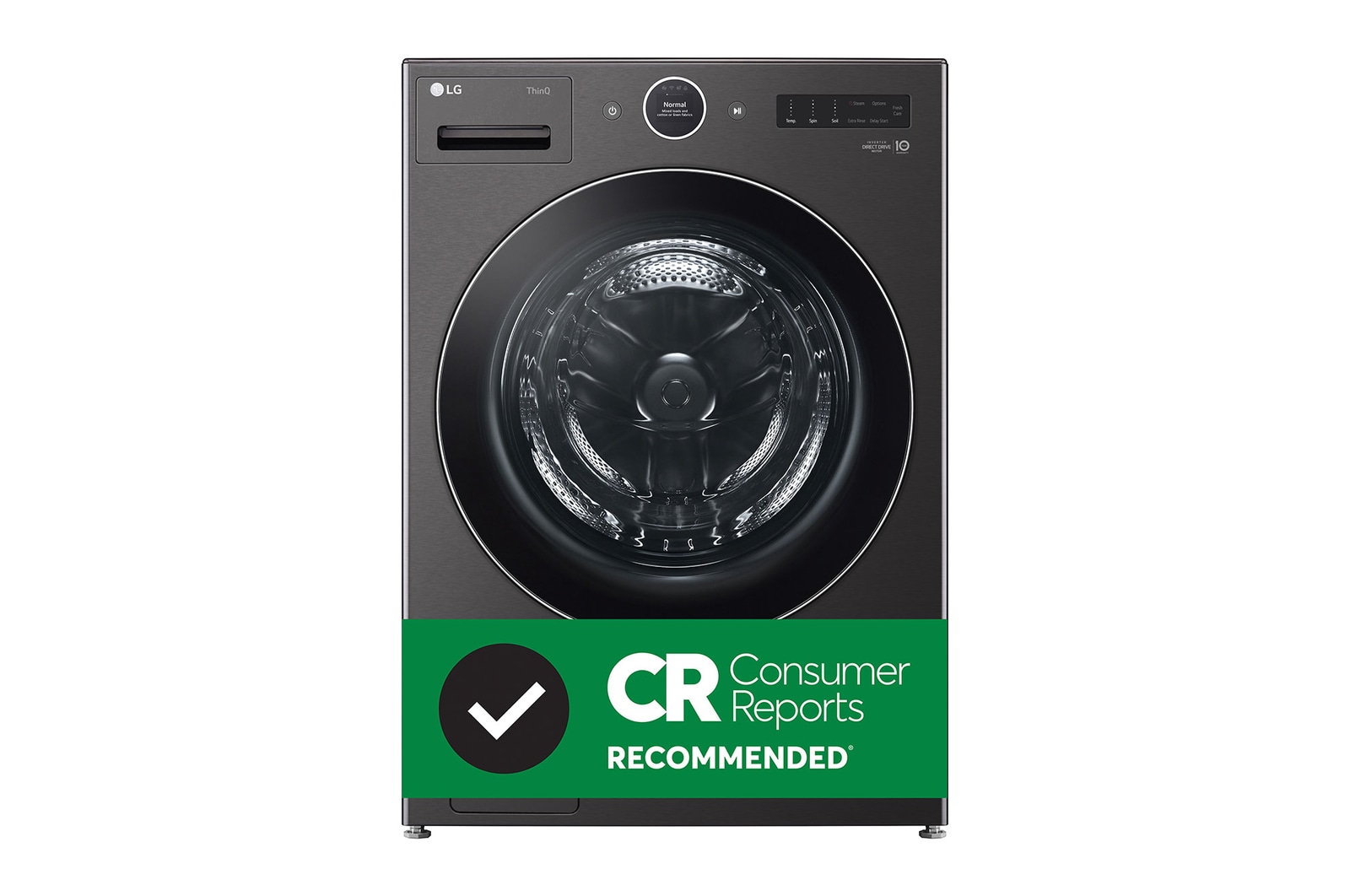 LG WashTower® with Centre Control™ 5.2 cu. ft. Washer and 7.4 cu. ft. Electric Dryer, WM6700HBA