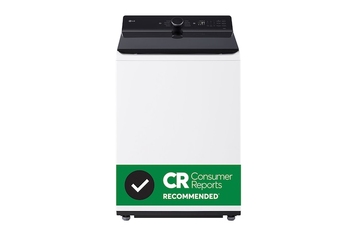 Front view of 6.1 cu.ft Mega Capacity with EasyUnload™ (WT8405CW)