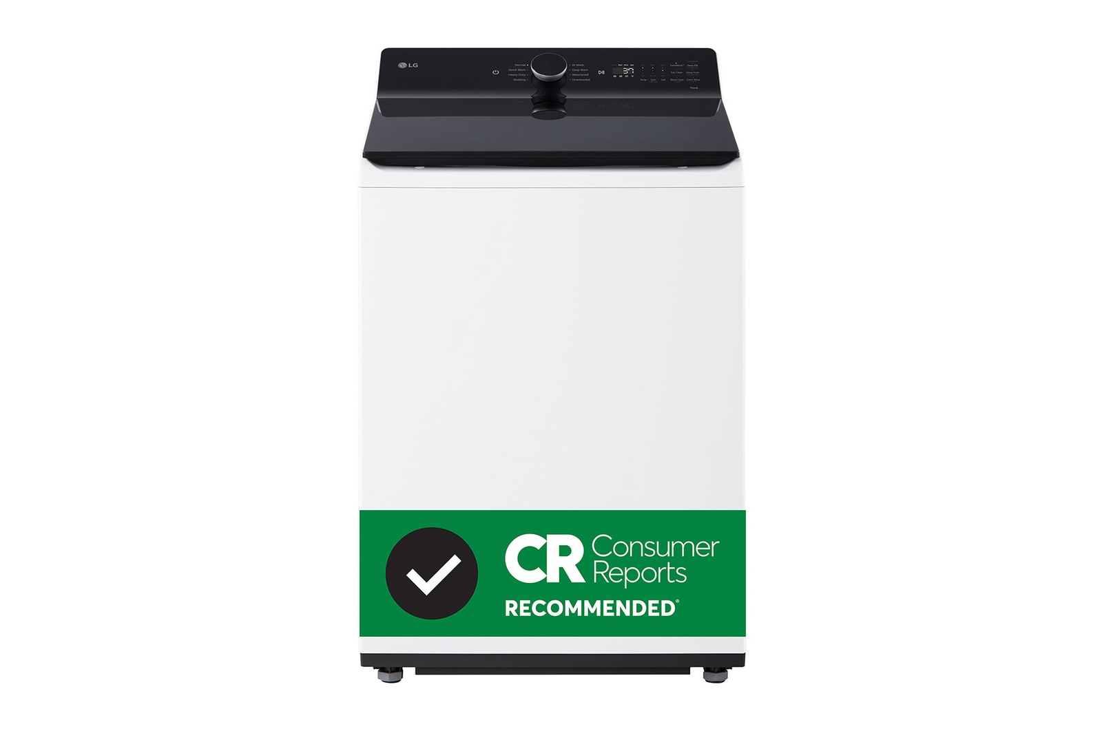 Front view of 6.1 cu.ft Mega Capacity with EasyUnload™ (WT8405CW)