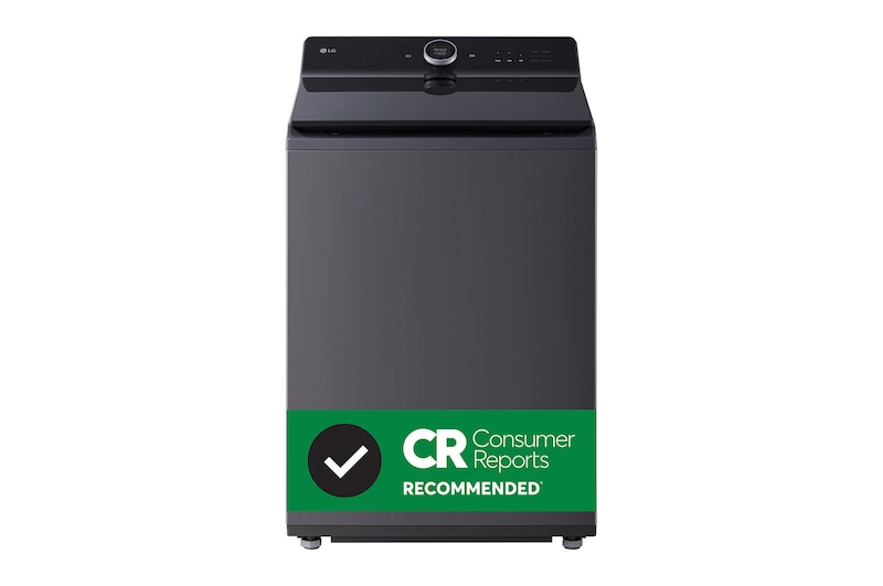 Front view of 6.3 cu.ft Mega Capacity Top loader with ezDispense™ (WT8600CB)