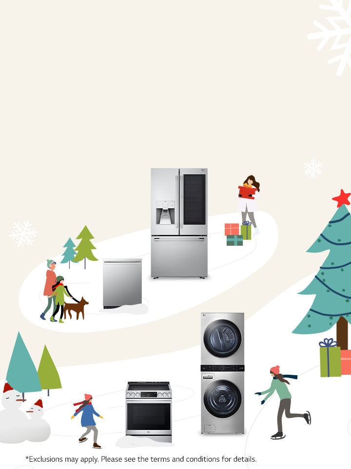 Buy More Save More on LG STUDIO major appliances. Boxing Week.