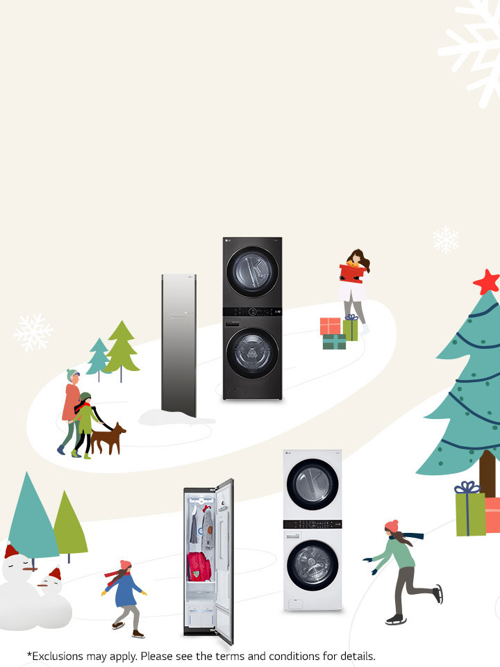 Buy an eligible WashTower and an eligible Styler and get $300 off. Boxing Week