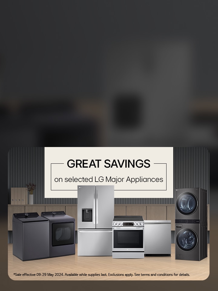 Super Sale on LG Appliances!
