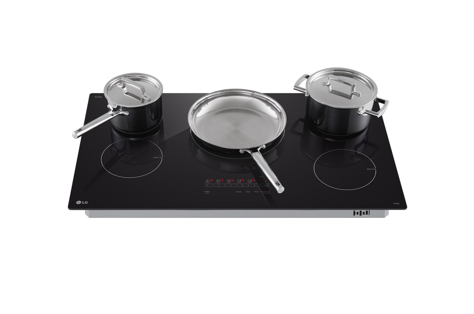 LG 36” Induction Cooktop | UltraHeat 4.3kW Element & Smart, CBIH3613BE