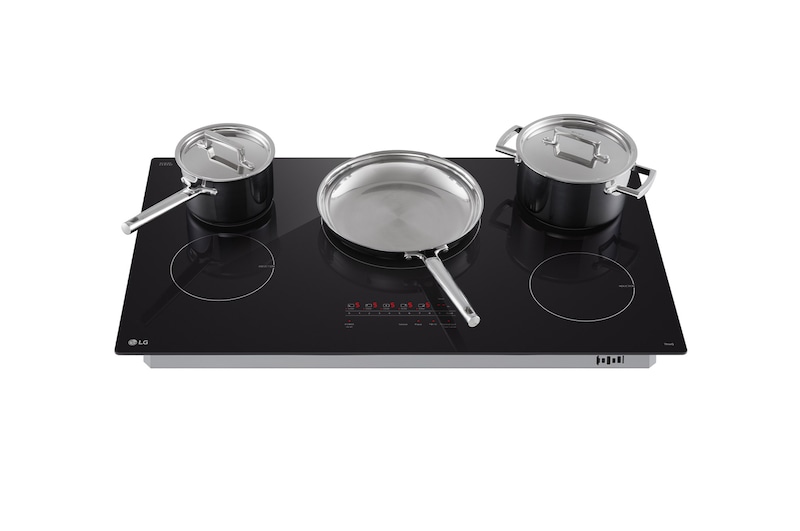LG 36” Induction Cooktop | UltraHeat 4.3kW Element & Smart, CBIH3613BE